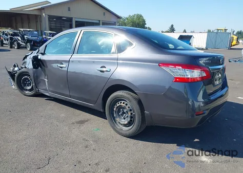 2014 Nissan Sentra S/Sv/Sr/Sl z USA, uszkodzony, nr VIN 1N4AB7AP4EN853827